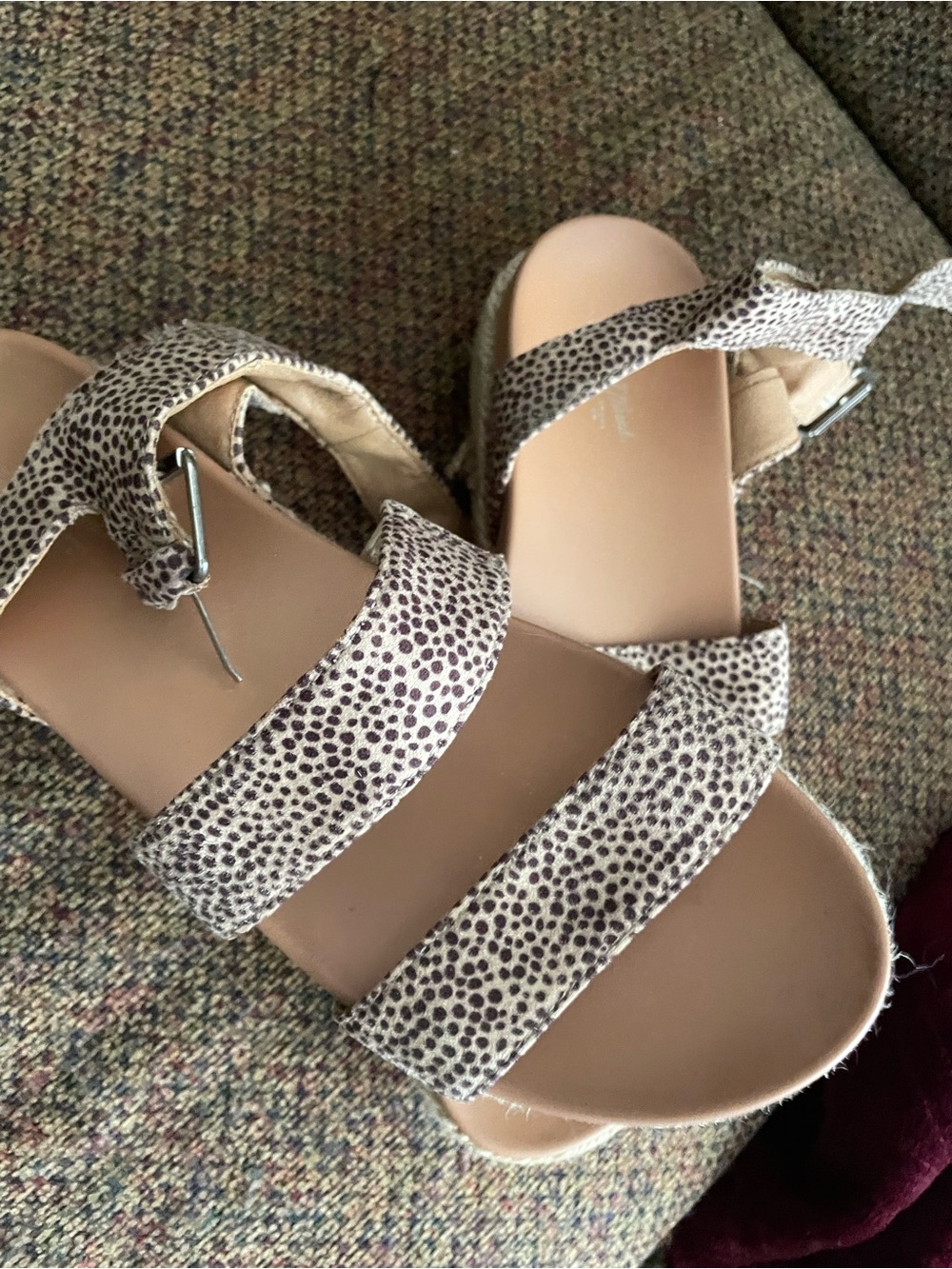 Universal Thread Leopard-Print Espadrille Platform Sandals - Picture 3 of 5
